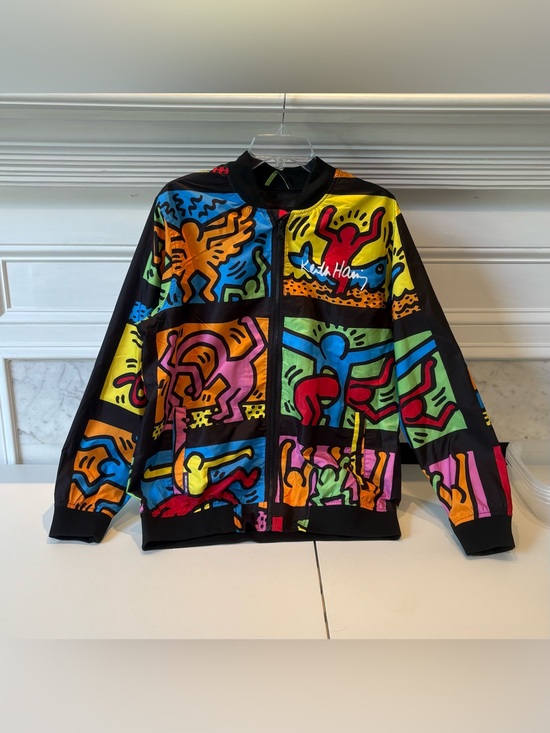 Members Only Other - Keith Haring Members Only Multicolor Pop Art Bomber Jacket